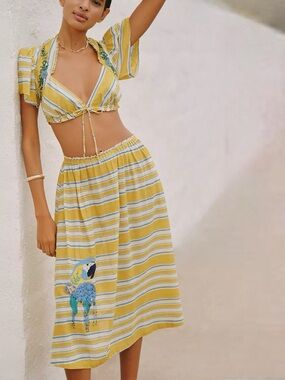 Celandine Copacabana Midi Skirt